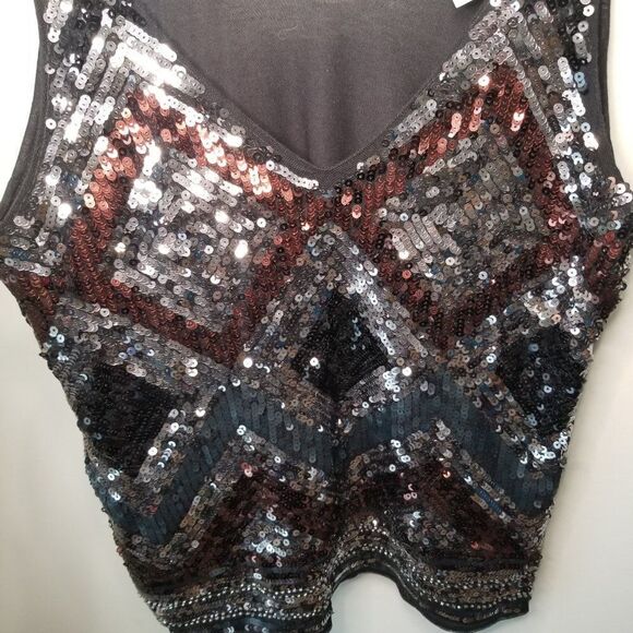 H&M sequin tank top size XS - Picture 4 of 7